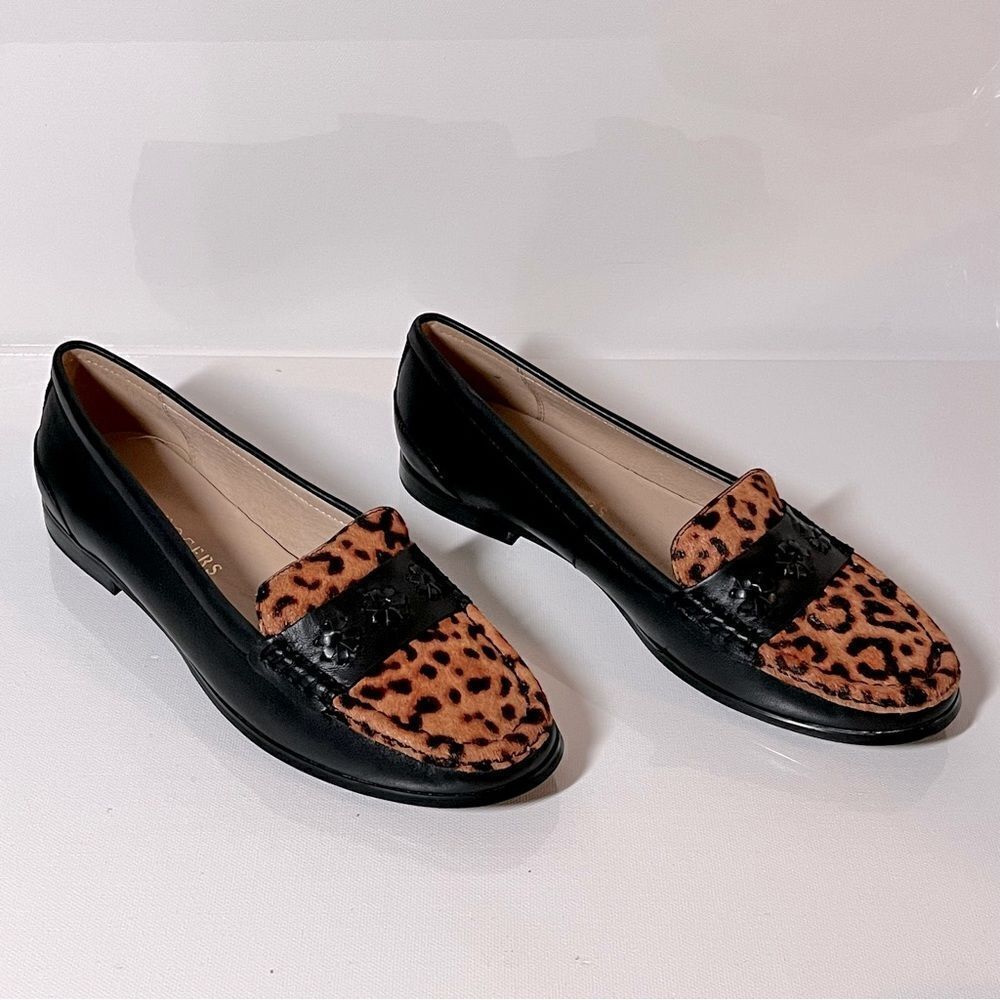Jack Rogers Remy Haircalf Slip-On Loafers